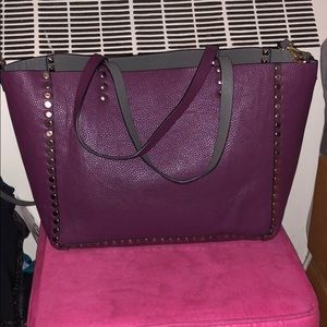 Steve Madden Reversible Studded Tote